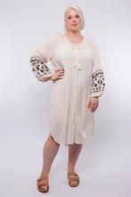 Exxcellent jurk borduur pofmouw crin Maat:, Kleding | Dames, Verzenden, Nieuw, Overige kleuren