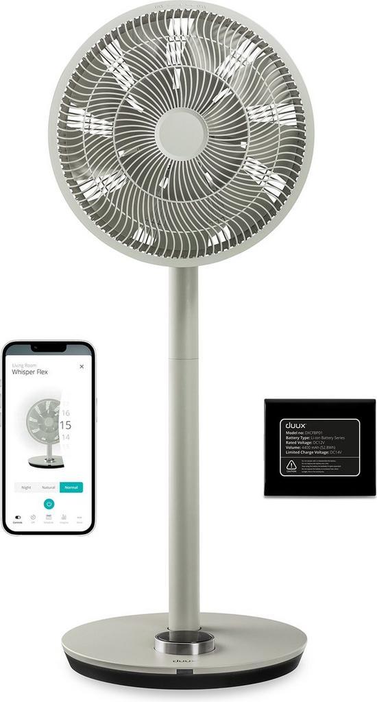 Duux whisper flex smart fan met dock & accu, Huis en Inrichting, Overige Huis en Inrichting, Verzenden