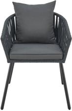 2dekans | Touwstoelen - Set van 2 - Incl. Zit- en Rugkussens, Tuin en Terras, Tuinsets en Loungesets, Ophalen of Verzenden, Zo goed als nieuw
