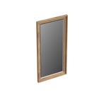 Spiegel Forzalaqua Reno Rechthoek 40x2x80 Cm Eiken Oyster, Ophalen of Verzenden, Nieuw, Bad