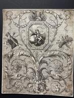 Simon Gribelin (1661-1733) - Zephyr abducting Flora in an