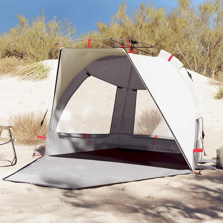 vidaXL Strandtent 2-persoons waterdicht snelontgrendeling, Caravans en Kamperen, Tenten, Nieuw, tot en met 2, Verzenden