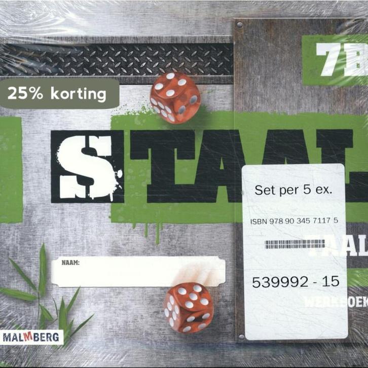 groep 7 / Staal taal set 5 ex. / Werkboek B 9789034571175, Boeken, Schoolboeken, Zo goed als nieuw, Verzenden