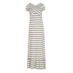 Patrizia Pepe • gestreepte maxi jurk • 36 (I), Kleding | Dames, Jurken, Verzenden, Wit, Nieuw, Patrizia Pepe