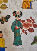 Zeldzaam stof uit de Qing-dynastie - Oosters decor -