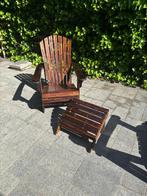 Houten lounge stoelen, Tuin en Terras, Ophalen, Nieuw
