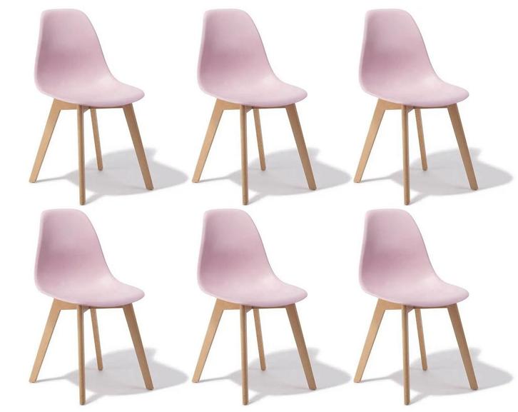 Veelzijdige KITO stoelen - set van 6, geschikt voor eetka..., Huis en Inrichting, Stoelen, Vijf, Zes of meer stoelen, Overige kleuren