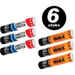 Confetti Shooter set Nederlands Elftal – Set van 6 stuks, Verzenden, Nieuw