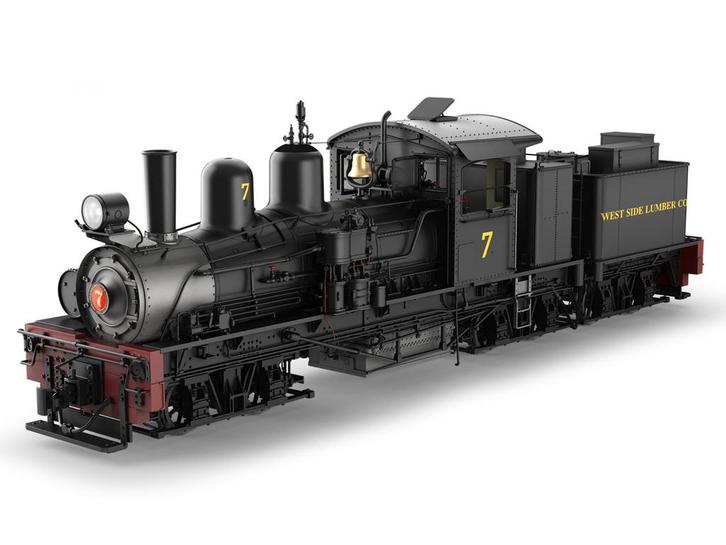 LGB 26702 WSLC RR Dampflok Shay Nr. 7 (Stoomlocomotieven), Hobby en Vrije tijd, Modeltreinen | Overige schalen, Overige typen