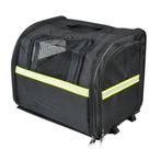 Duvo+ Fietstas voor bagagedrager 36x28x30cm - max. 7kg zwart, Nieuw, Ophalen of Verzenden
