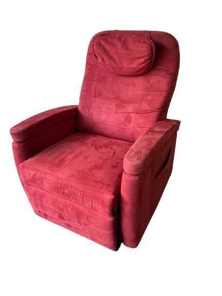 Fitform  sta op stoel 570 in rode stof. 57 cm breed!, Huis en Inrichting, Fauteuils, 50 tot 75 cm, Minder dan 75 cm, Zo goed als nieuw