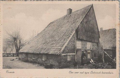 TWENTE - Een zeer oud type Saksisch boerenhuis, Verzamelen, Ansichtkaarten | Nederland, Verzenden