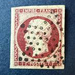 Frankrijk - Yvert 18 Napoléon 1fr carmin en geoblitereerd, Gestempeld