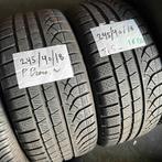 2 x Pirelli 245-40-18 Winterbanden 5,5mm, Auto-onderdelen, Banden en Velgen, 18 inch, Band(en), Personenwagen, Gebruikt