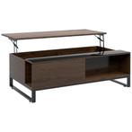 Salontafel Bijzettafel Met Hefmechanisme 102x58x35,5cm Moder, Huis en Inrichting, Tafels | Salontafels, Verzenden, Nieuw