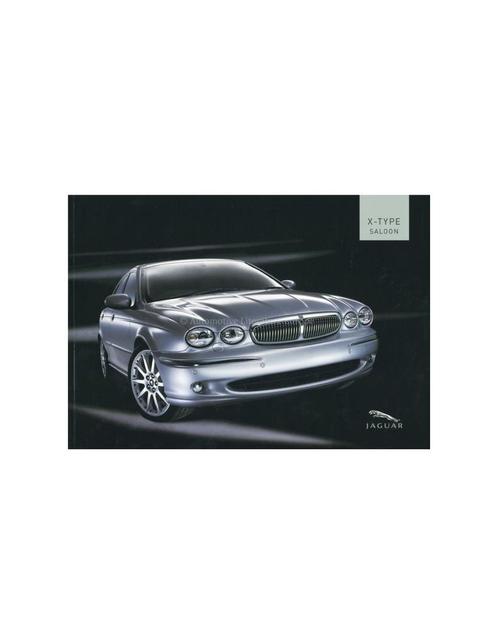 2005 JAGUAR X TYPE SEDAN BROCHURE NEDERLANDS, Boeken, Auto's | Folders en Tijdschriften