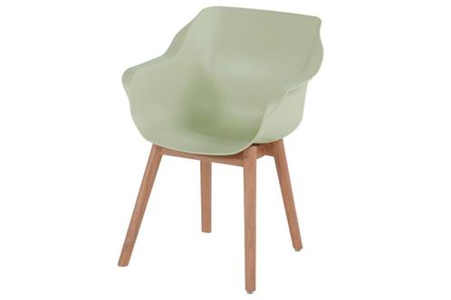 Hartman Sophie Studio dining armstoel - French Green - Teak, Tuin en Terras, Tuinstoelen, Nieuw, Overige materialen, Verzenden