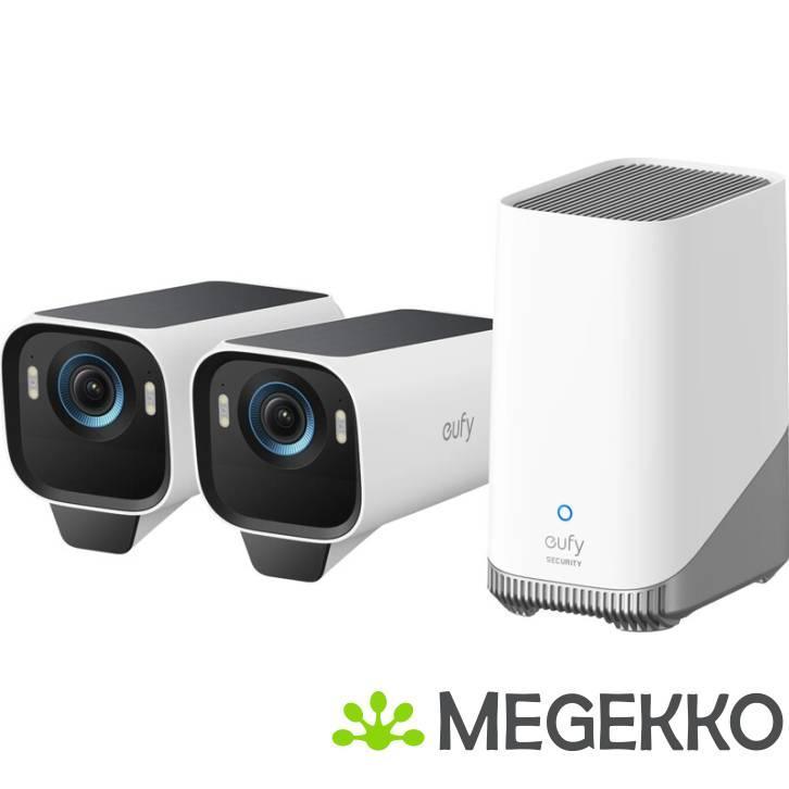 Eufy S3 Pro Duo Pack + Homebase 3, Audio, Tv en Foto, Videobewaking, Nieuw, Verzenden