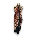 Sarong / pareo - Strandkleding wikkelrok - Luipaard zwart, Kleding | Dames, Badmode en Zwemkleding, Ophalen of Verzenden, Nieuw