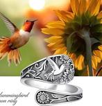 Zilveren ring Boheems, Ophalen of Verzenden, Nieuw, Zilver, Zilver