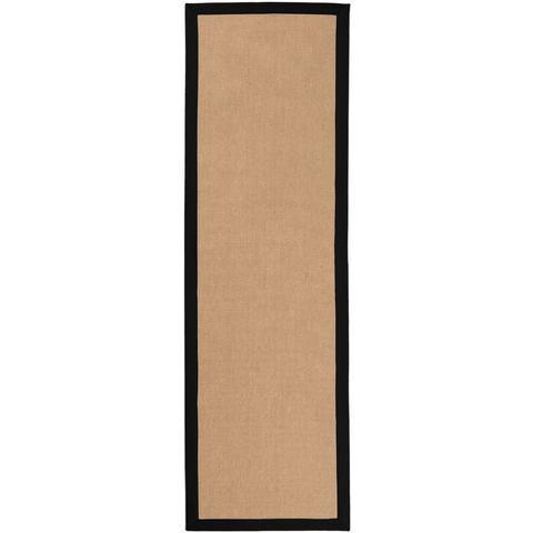carpetfine Loper Sisal met gekleurd randdessin,, Huis en Inrichting, Stoffering | Tapijten en Kleden, Nieuw, Verzenden