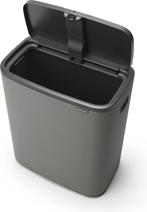 Brabantia Bo Touch Bin Prullenbak - 60 liter - Mineral, Verzenden, Zo goed als nieuw