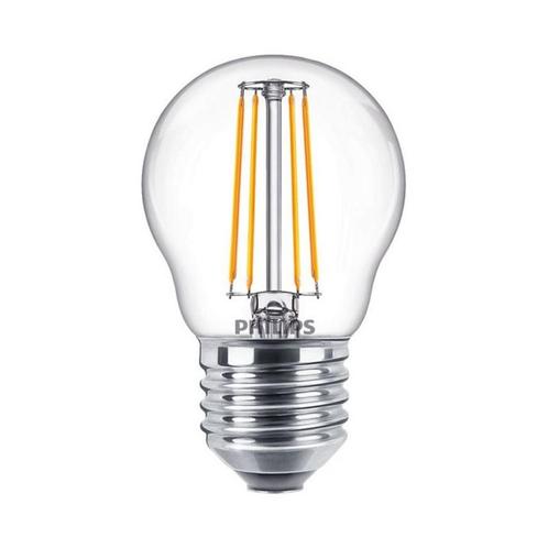 Philips Master LED kogel lamp helder glas - dimbaar, Huis en Inrichting, Lampen | Losse lampen, Ophalen of Verzenden