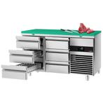 GGM Gastro | Koelwerkbank PREMIUM - 1400x700mm - 6 laden - |, Verzenden, Nieuw in verpakking, Overige typen