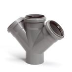 manchet dub.T-st.3xM/S 45gr110, Doe-het-zelf en Verbouw, Buizen en Afvoer, Ophalen of Verzenden, Nieuw