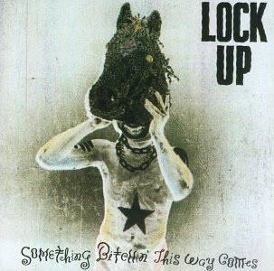 LP gebruikt - Lock Up  - Something Bitchin This Way Comes, Cd's en Dvd's, Vinyl | Hardrock en Metal, Zo goed als nieuw, Verzenden