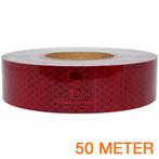 Reflecterende tape ECE R104 ROOD 50 meter, Auto-onderdelen, Vrachtwagen-onderdelen, Nieuw, Ophalen of Verzenden