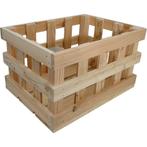 Woodybox transport krat met houten raster, Fietsen en Brommers, Nieuw