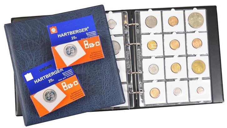 Hartberger LKL Muntenalbum het COMPACTE verzamelalbum, Postzegels en Munten, Munten en Bankbiljetten | Toebehoren, Verzamelmap