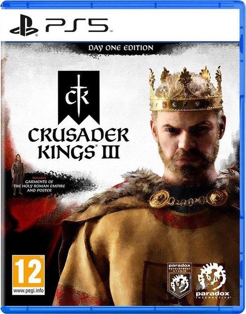 Crusader Kings III (ps5 tweedehands game), Spelcomputers en Games, Spelcomputers | Sony PlayStation Consoles | Accessoires, Zo goed als nieuw