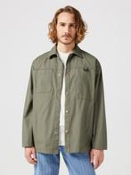 -50% Wrangler  Wrangler Dusty  maat M, Kleding | Heren, Overhemden, Verzenden, Nieuw, Groen