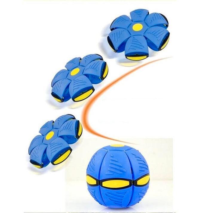 Vliegende Bal voor Honden - Frisbee en Bal - 2 in 1 - Met, Kinderen en Baby's, Speelgoed | Overig, Nieuw, Verzenden