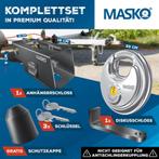 MASKO® Aanhangerslot met scharniersysteem - Diefstalbeveilig, Caravans en Kamperen, Verzenden, Nieuw
