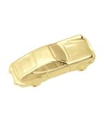 Gouden Oldtimer sportwagen ketting hanger, Verzenden, Nieuw