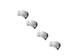 Veiling - 4x Philips myLiving spot Forward aluminium, Nieuw