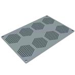 Pavoni Siliconen Vorm Honeycomb 67,5x60,5mm (8) 30x20cm, Verzenden, Nieuw