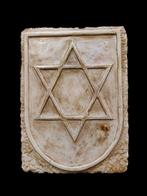 sculptuur, Stella Di David - 25 cm - Pietra minerale