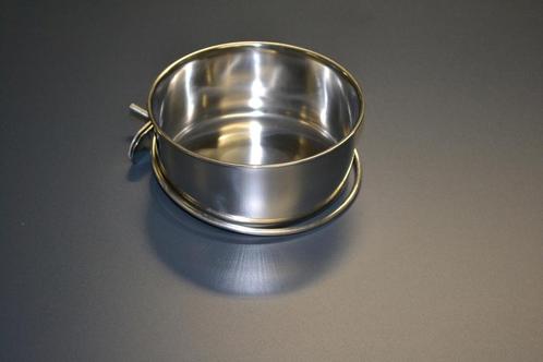 Eet of drinkbakje met klemhouder 12 cm, Dieren en Toebehoren, Vogels | Hokken en Kooien, Nieuw, Ophalen of Verzenden
