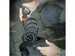Sks Voetpomp Airstep Digi Manometer 7 Bar Aluminium Zwart, Verzenden, Zo goed als nieuw
