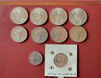 Italië, Republiek Lotto 10 monete del 1950 (Lire 10 + 5 +, Postzegels en Munten, Munten | Europa | Niet-Euromunten