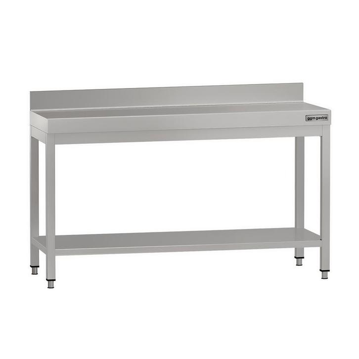 GGM Gastro | RVS werktafel ECO - 1500x600mm - met onderplank, Zakelijke goederen, Horeca | Meubilair en Inrichting, Nieuw in verpakking