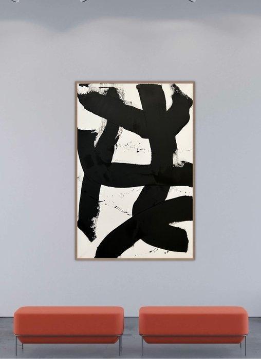 Stefanie Raus - Black 1190 XXL, Antiek en Kunst, Kunst | Schilderijen | Modern