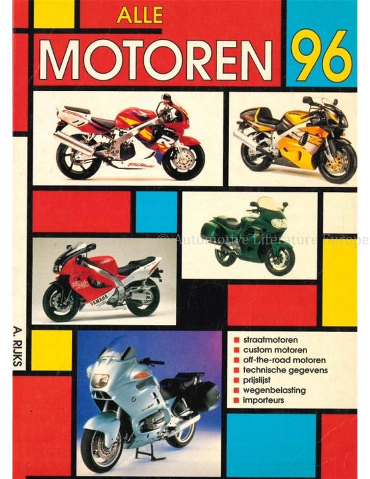 ALLE MOTOREN 96, Boeken, Auto's | Boeken