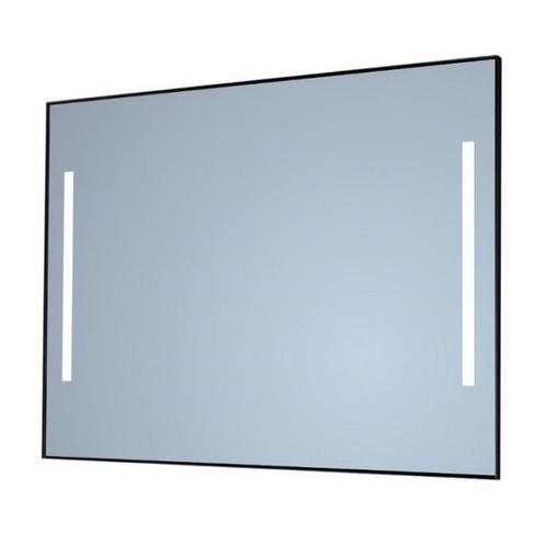 Spiegel Sanicare Q-Mirrors 90x70 cm Rechthoek Met Links &, Doe-het-zelf en Verbouw, Sanitair, Bad, Nieuw, Chroom, Ophalen of Verzenden