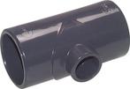 PVC Adapter T-stuk Lijmmof 63 tot 40mm, Nieuw, Verzenden