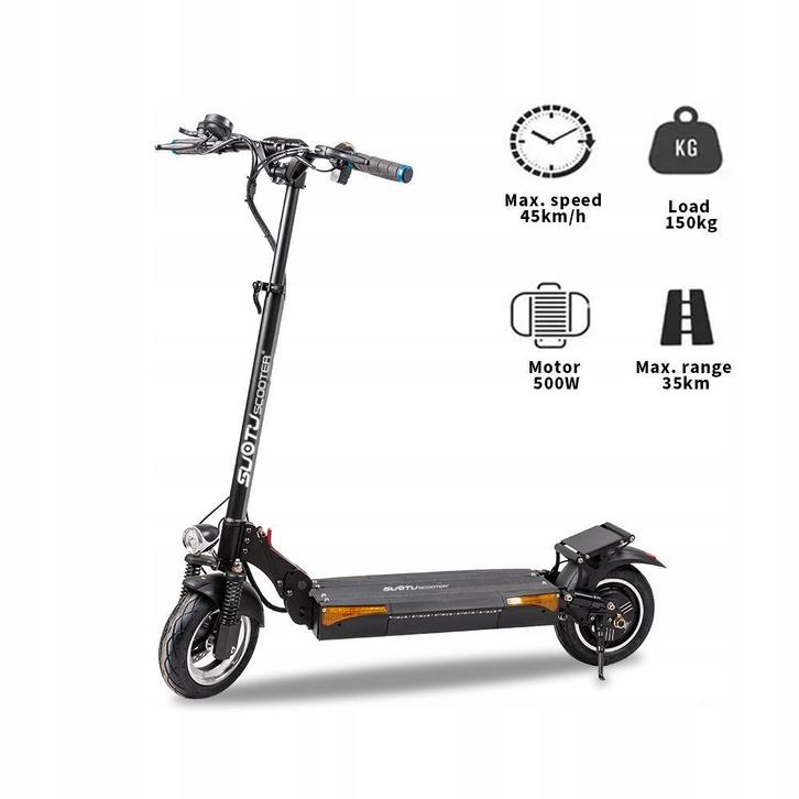 10 inch Robuuste – Prof Elektrisch Step Scooter – 45km/h, Fietsen en Brommers, Steps, Nieuw, Ophalen of Verzenden